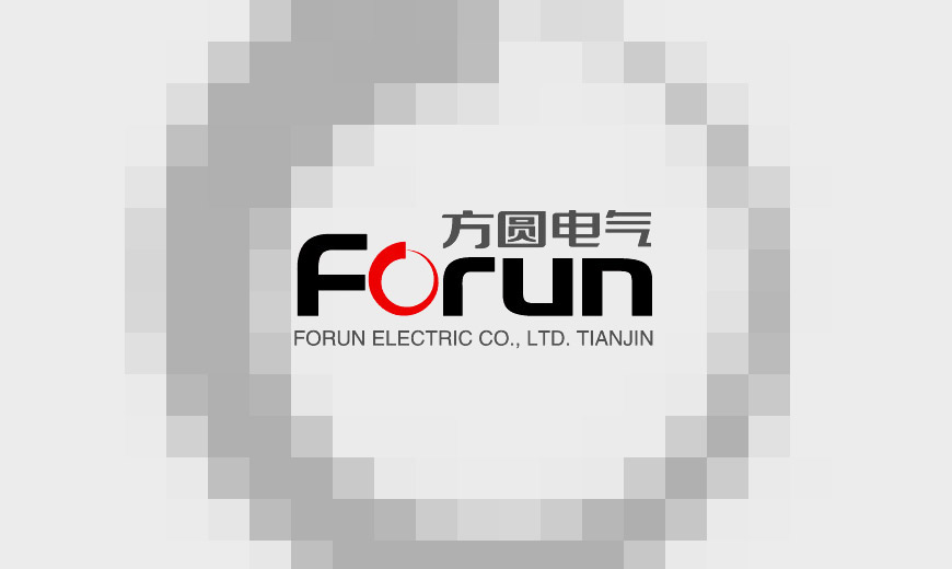 美研VI設計公司爲天津方圓電氣創作的LOGO設計圖形